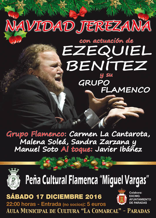 CARTEL NAVIDAD JEREZANA PEÑA 2016