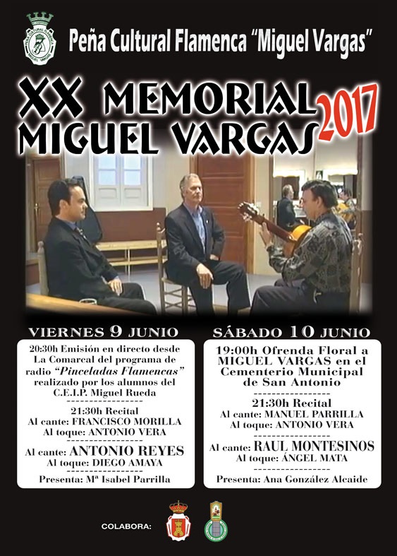 CARTEL XX MEMORIAL MIGUEL VARGAS