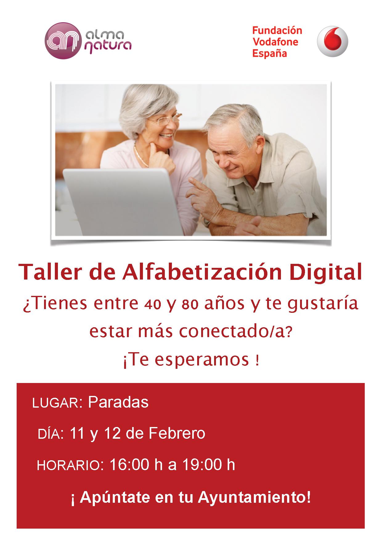Cartel Alfabetización Digital