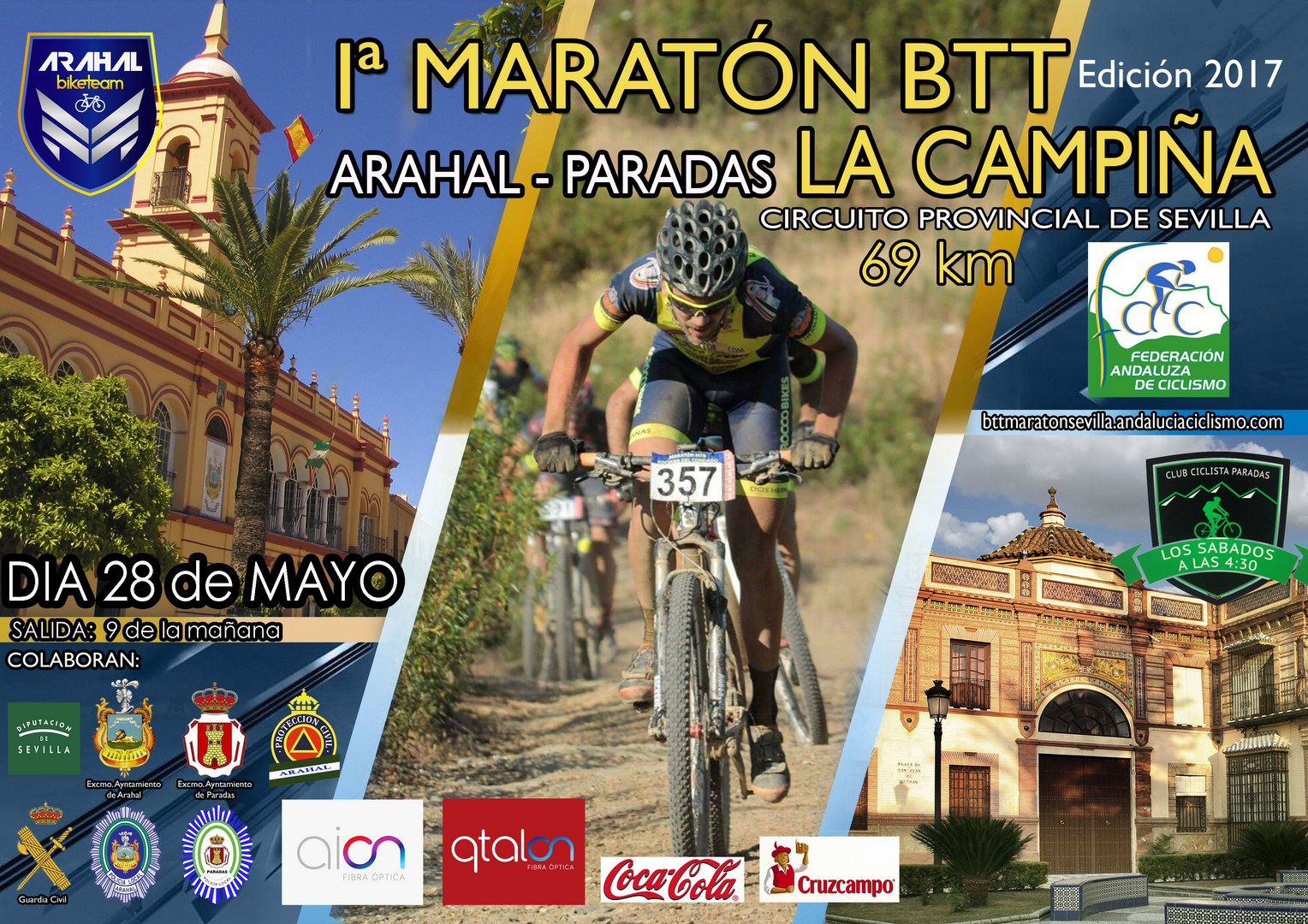 I MARATON BTT LA CAMPIÑA (Cartel)