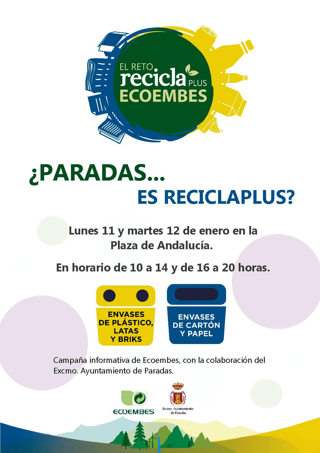 Reciclaplus en Paradas