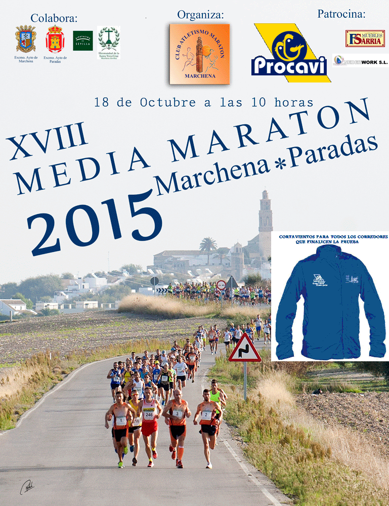 XVIII Media Maraton Marchena Paradas 2015