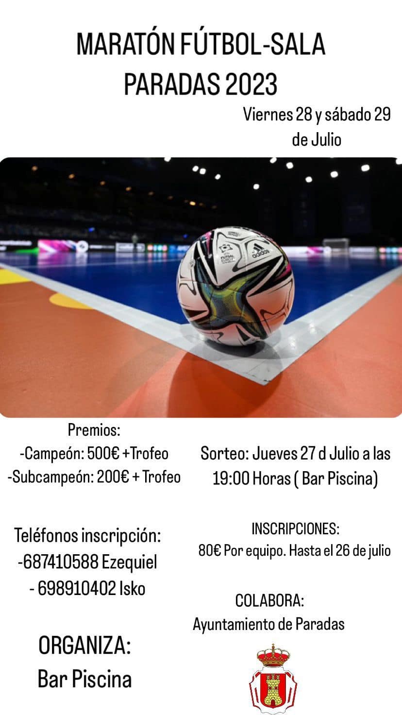 Maratón Futbol Sala Verano 2023