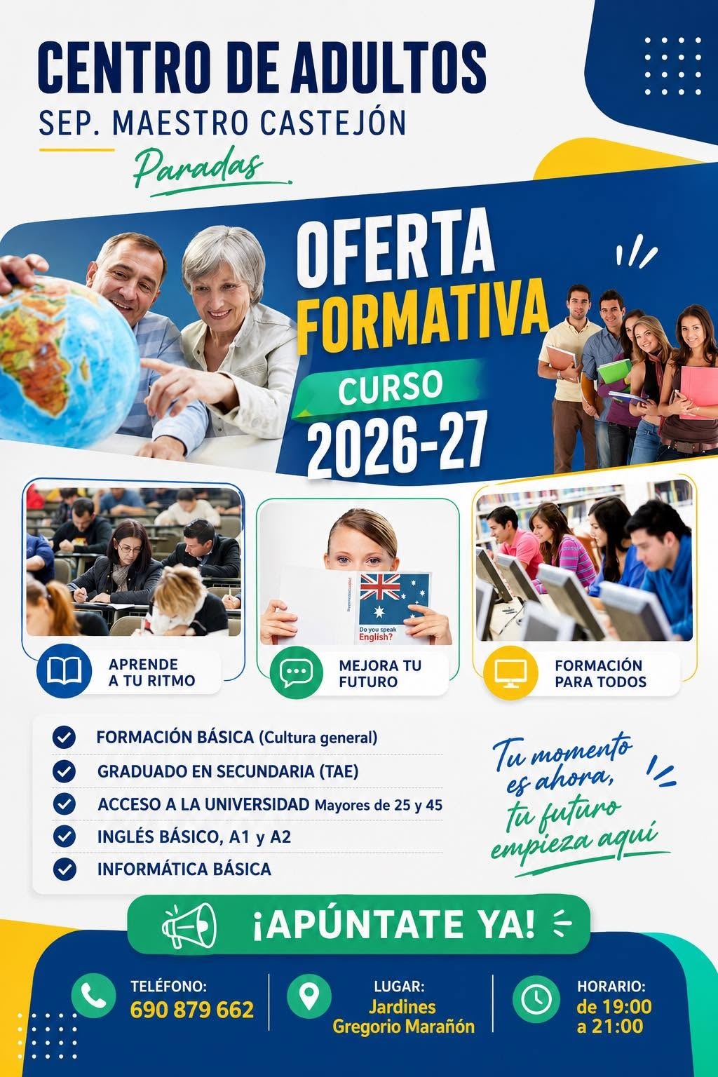 Centro adultos