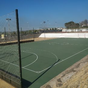 Pista Futbito Verde Polideportivo Piscina