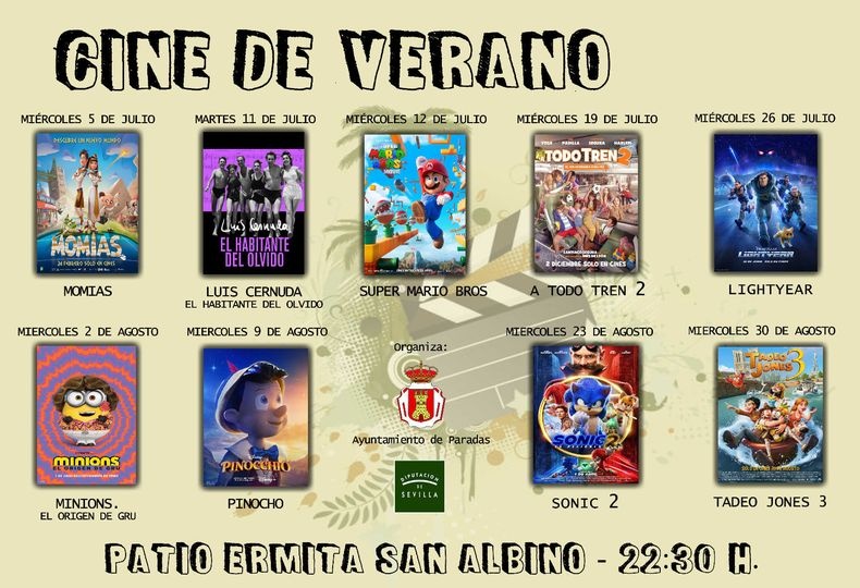 Cine Verano 2023