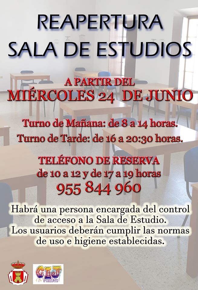 Reapertura Sala Estudios