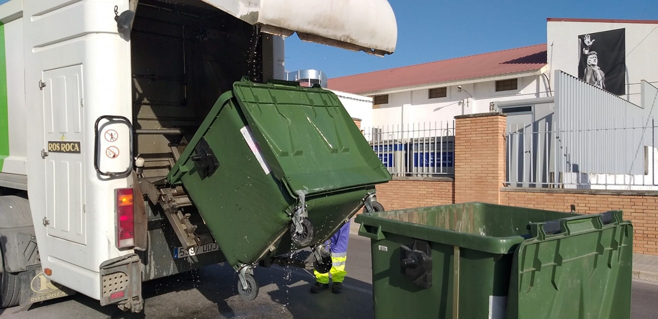 limpieza contenedores