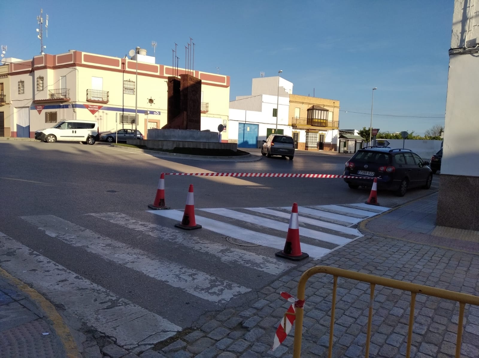 Repintado pasos peatones 2