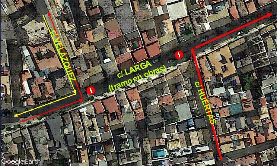 Obra calle Larga 1