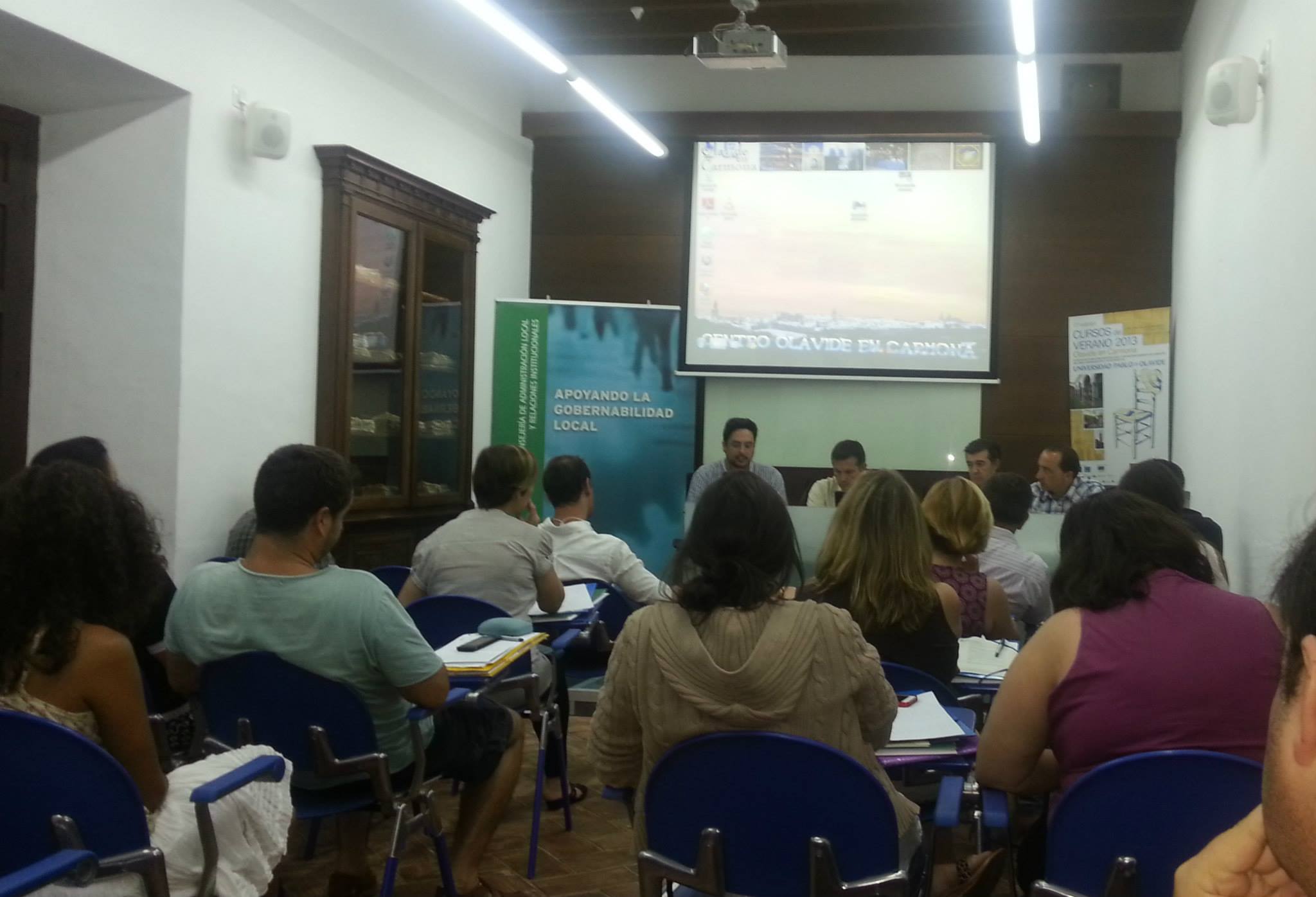 Alcalde en la UPO julio 2013 2