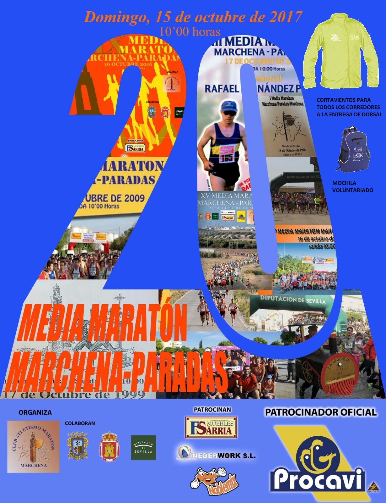 20 Media Maratón Marchena Paradas 2017