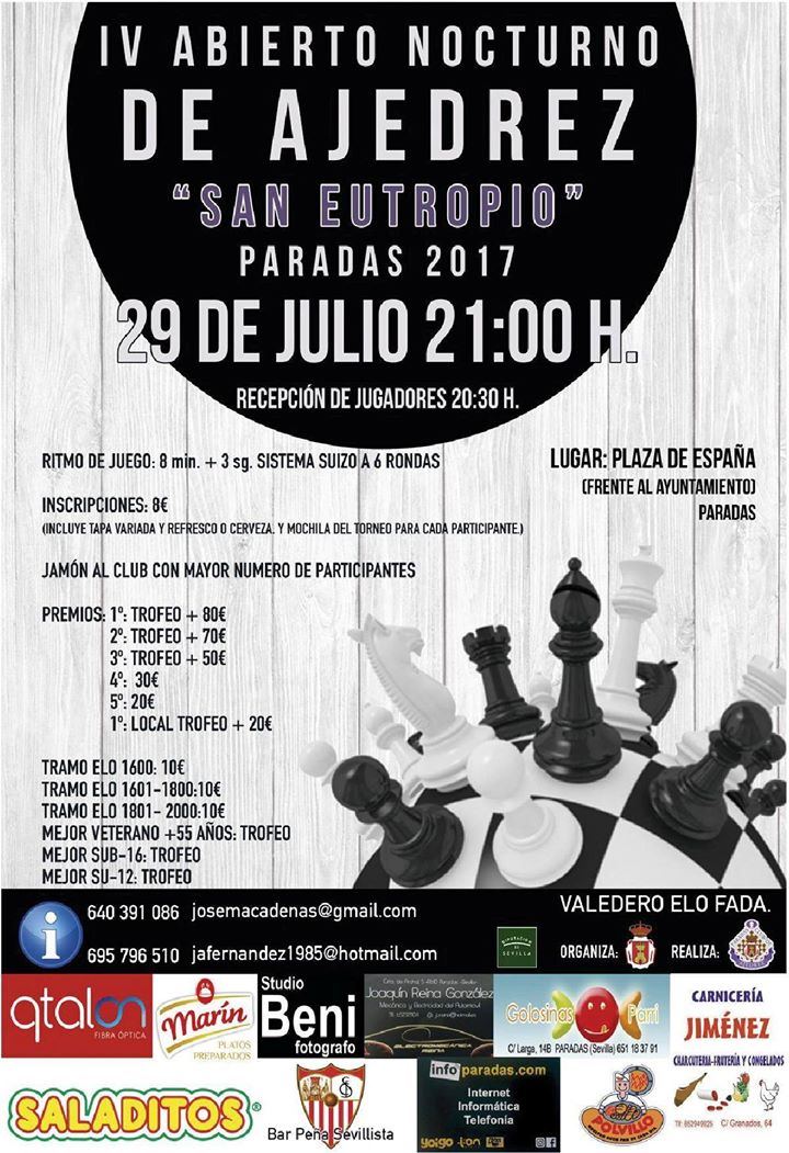 Ajedrez Verano 2017