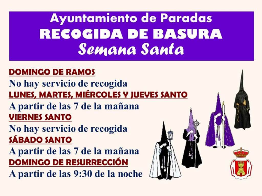Basura Semana Santa