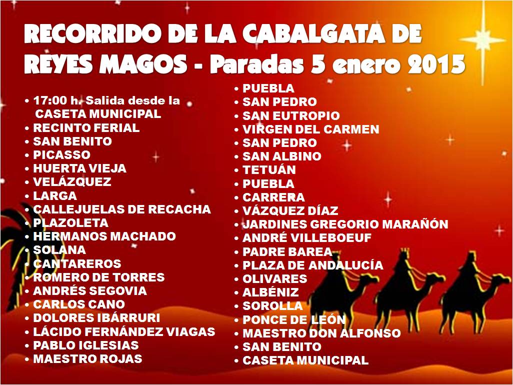 Cabalgata 2015