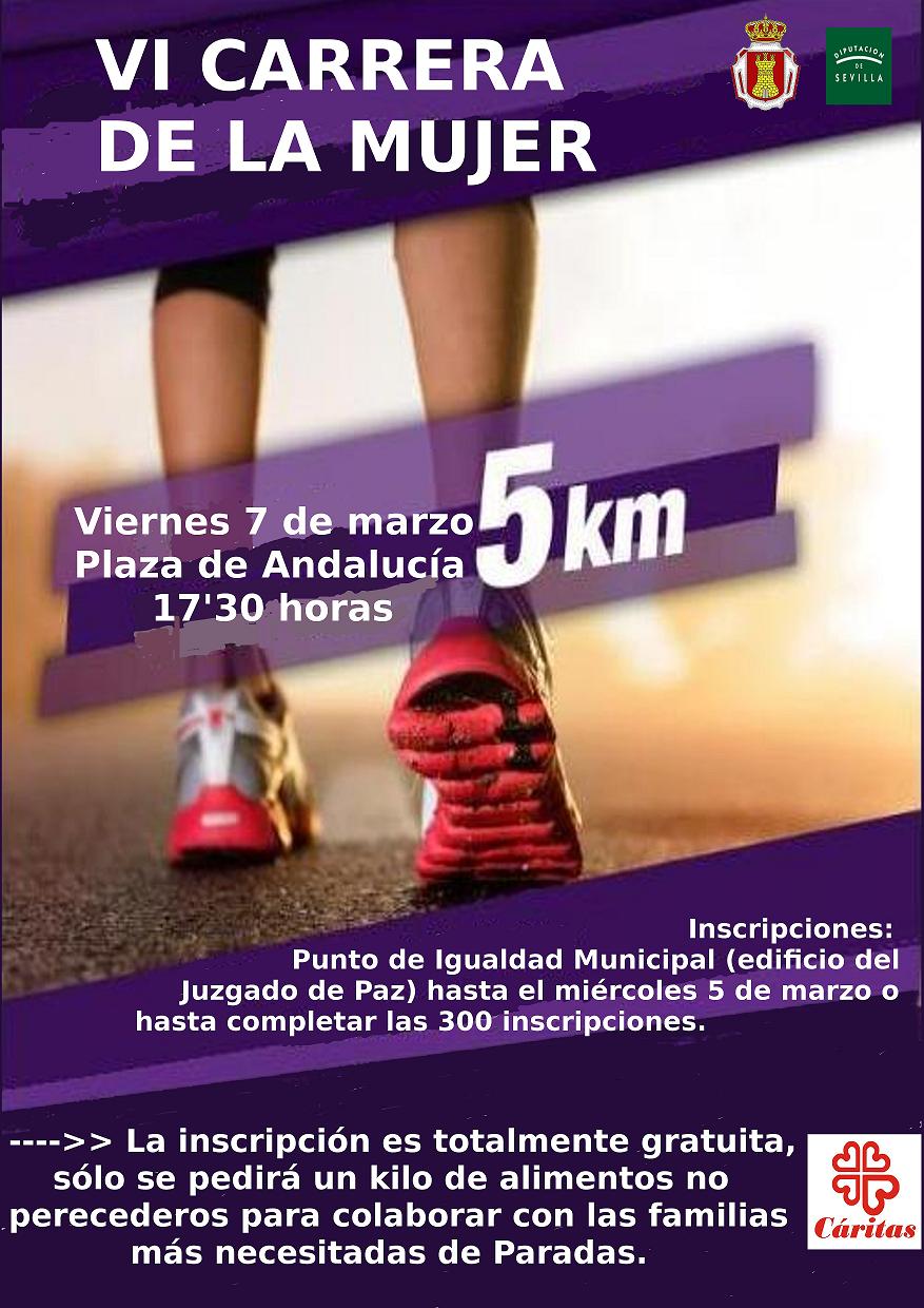 Cartel Carrera Mujer 2014