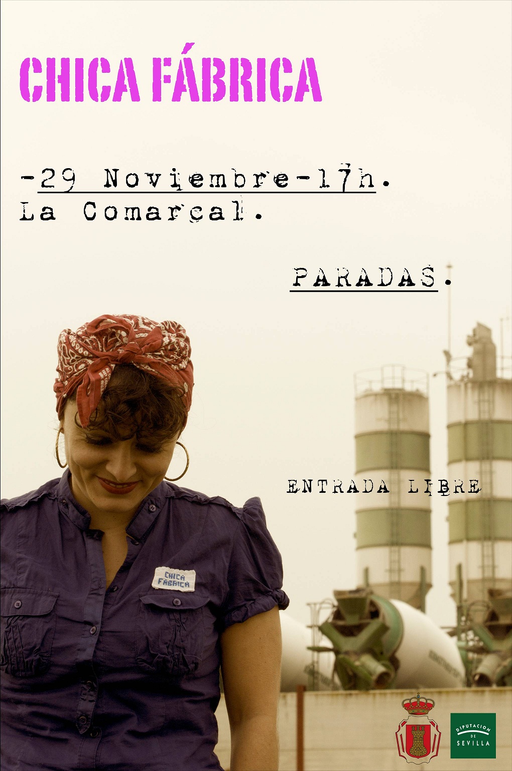 Cartel Chica Fabrica