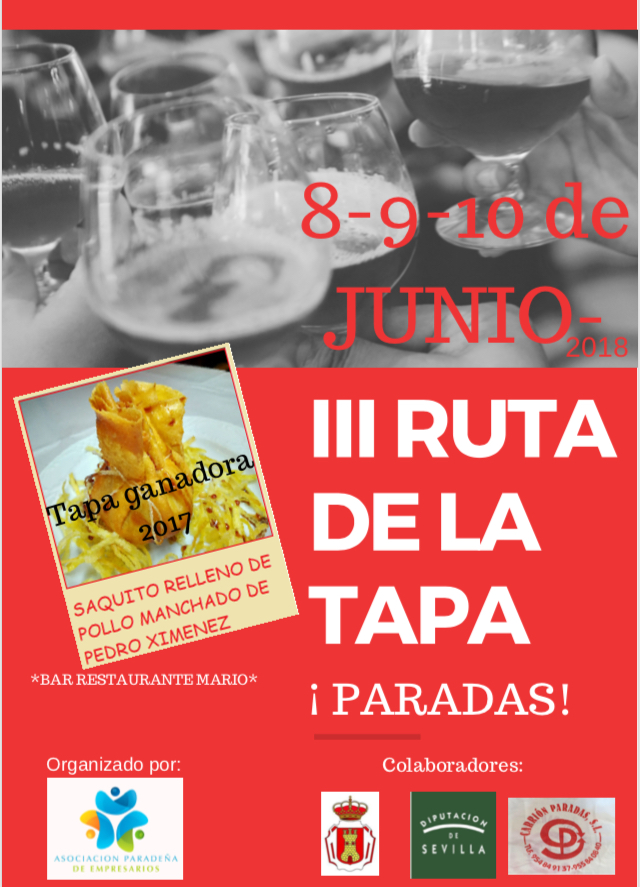 Cartel Ruta Tapa 2018