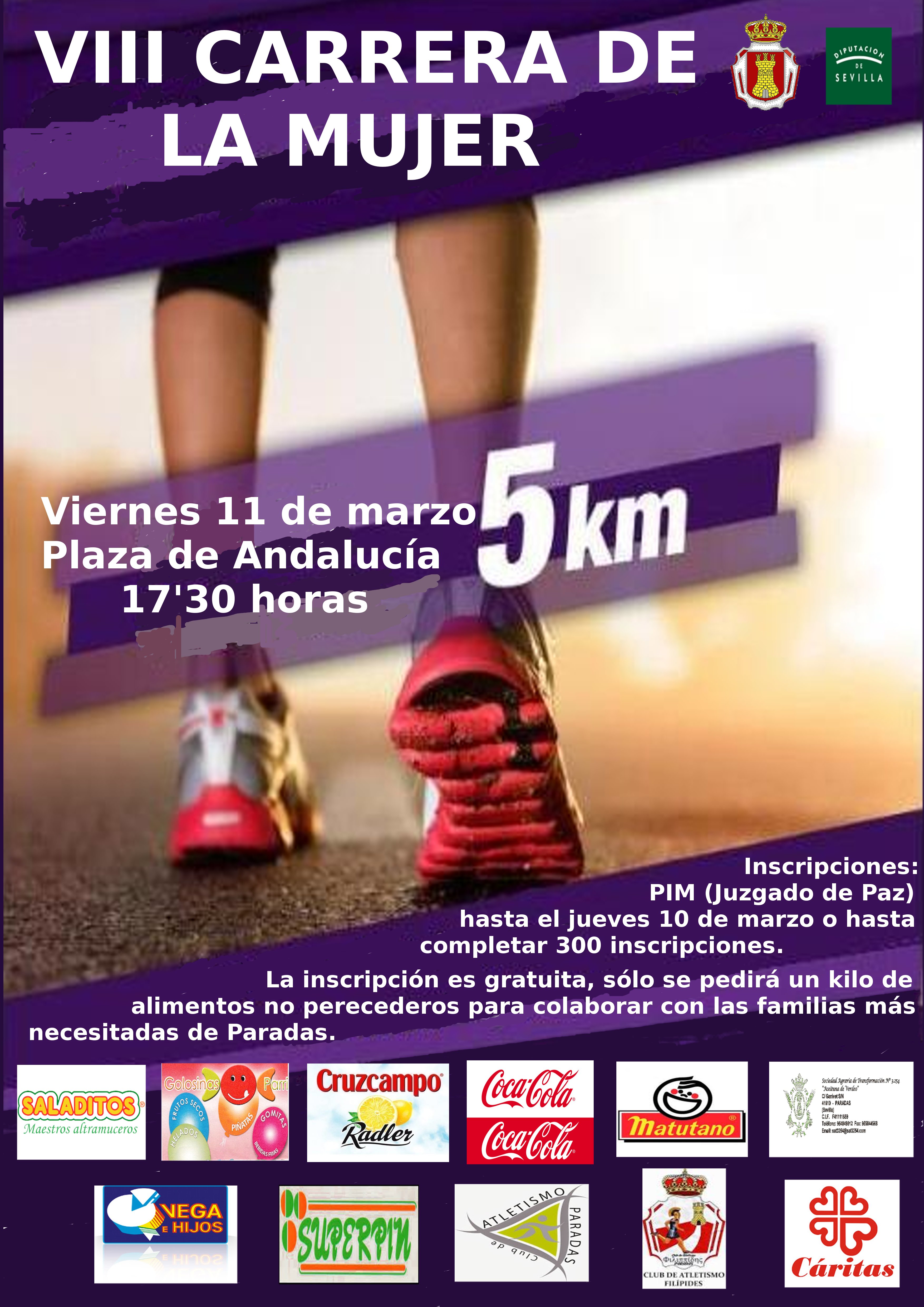 Cartel VIII Carrera Mujer 2016