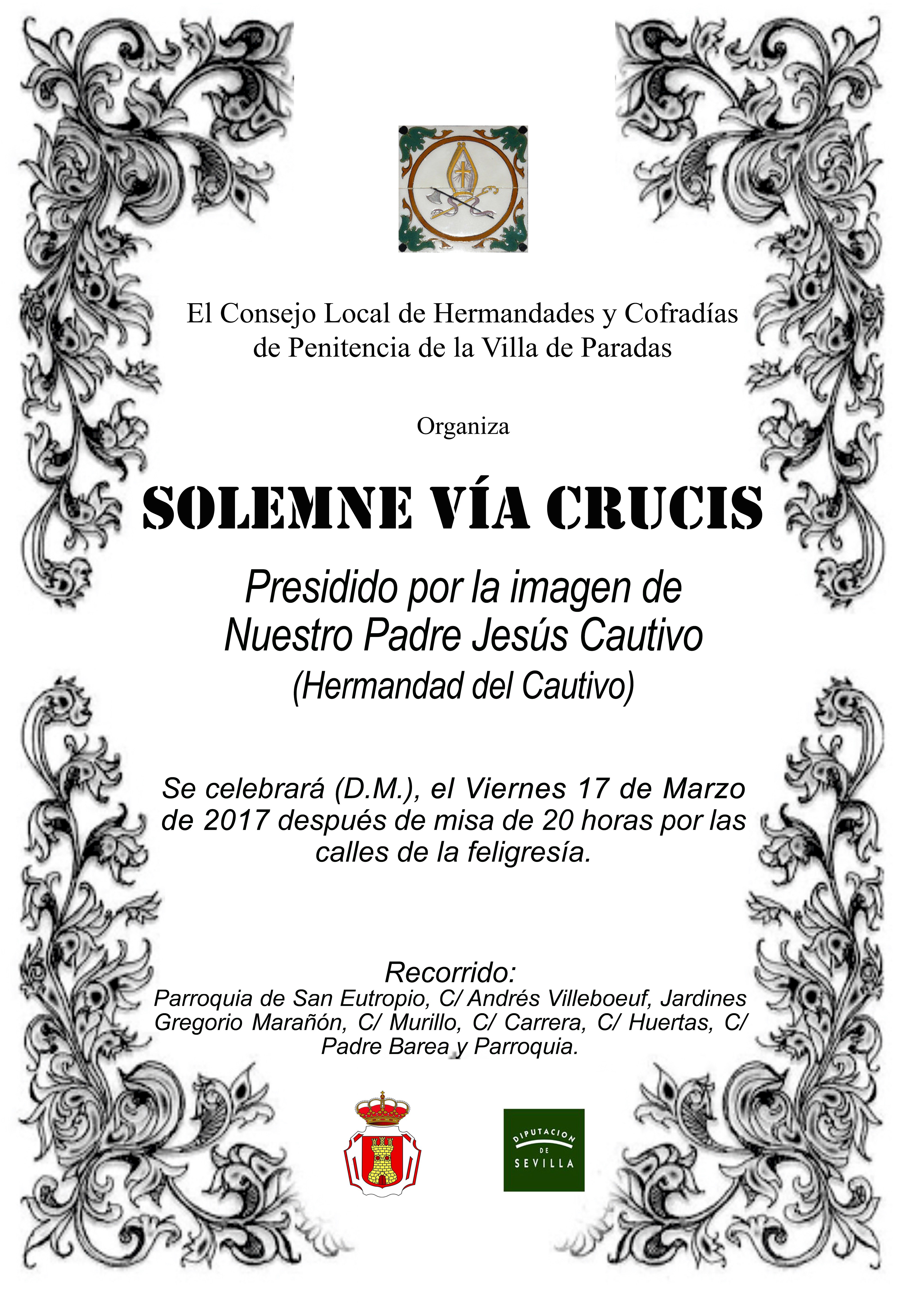 Cartel Via Crucis 2017