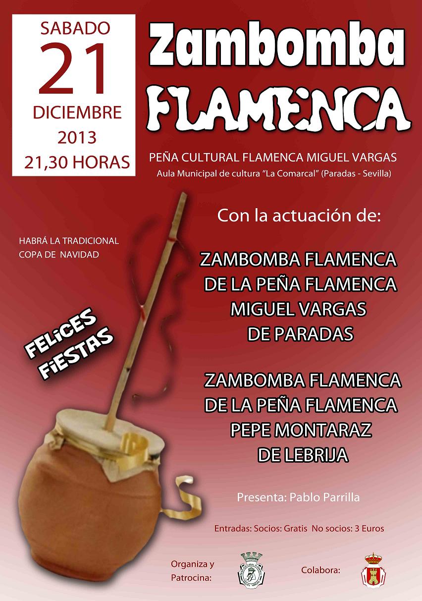 Cartel Zambomba 2013