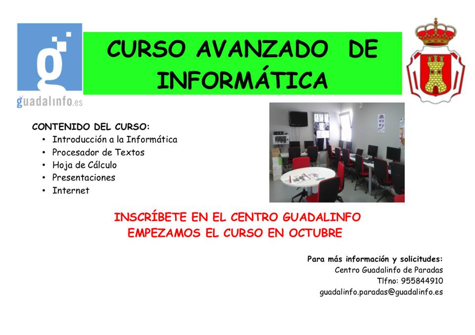 Curso avanzado informatica 2019