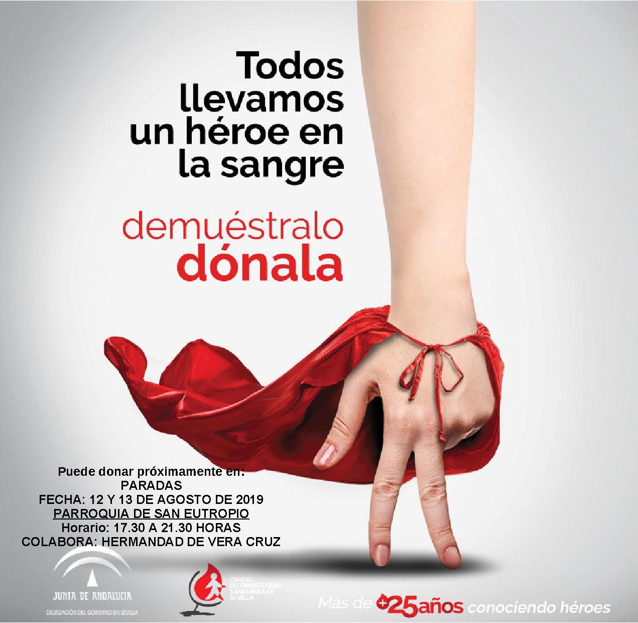 Donacion Sangre Agosto 2019