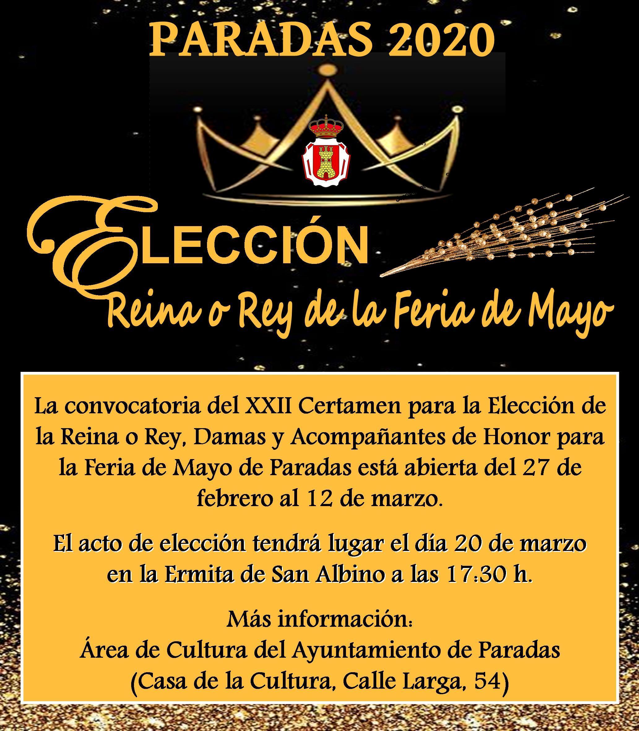 Eleccion Reina Rey 2020