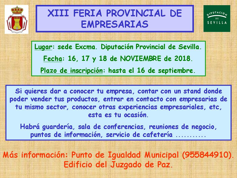 Feria Empresarias 2018