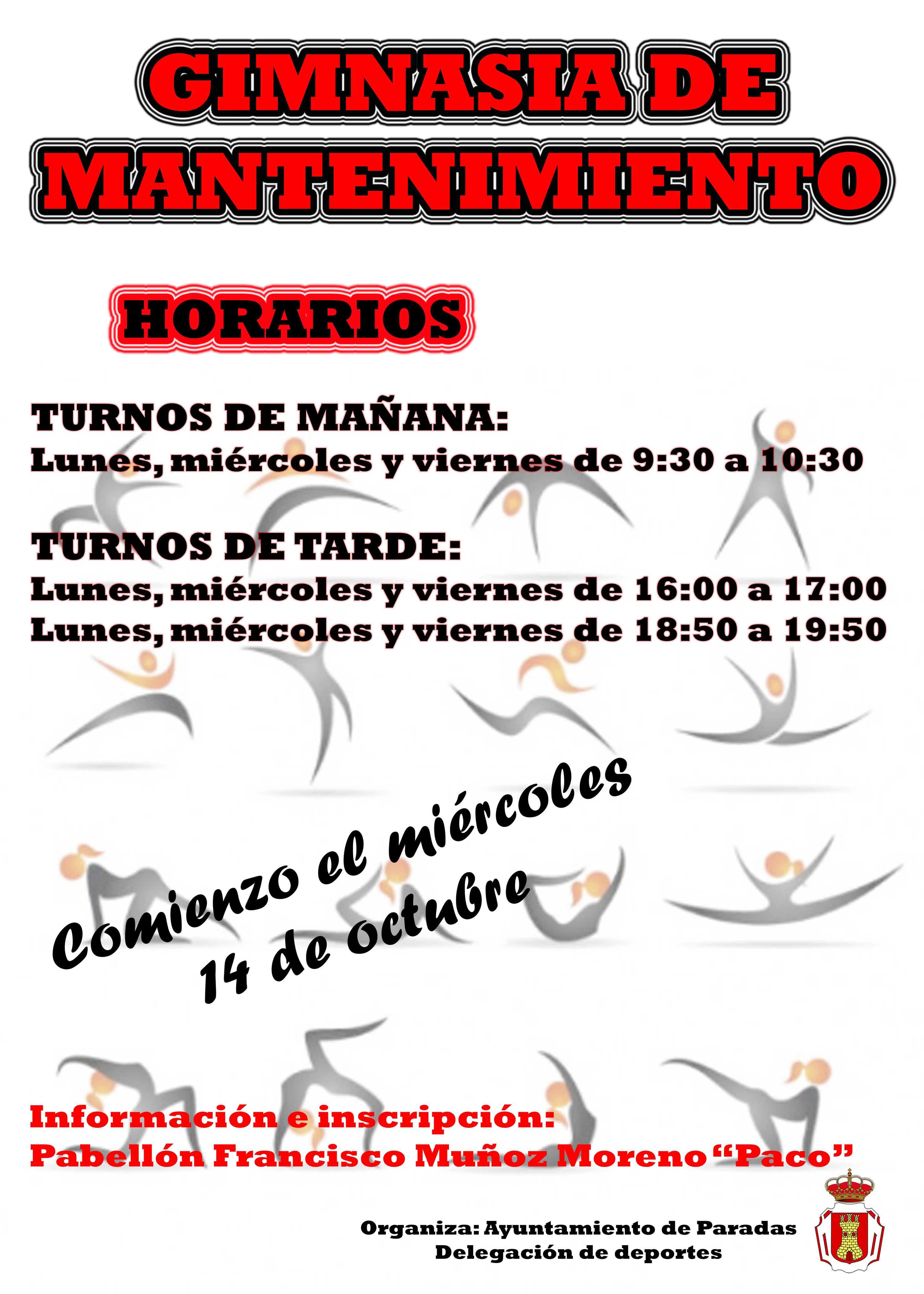 Gimnasia de Mantenimiento 2015
