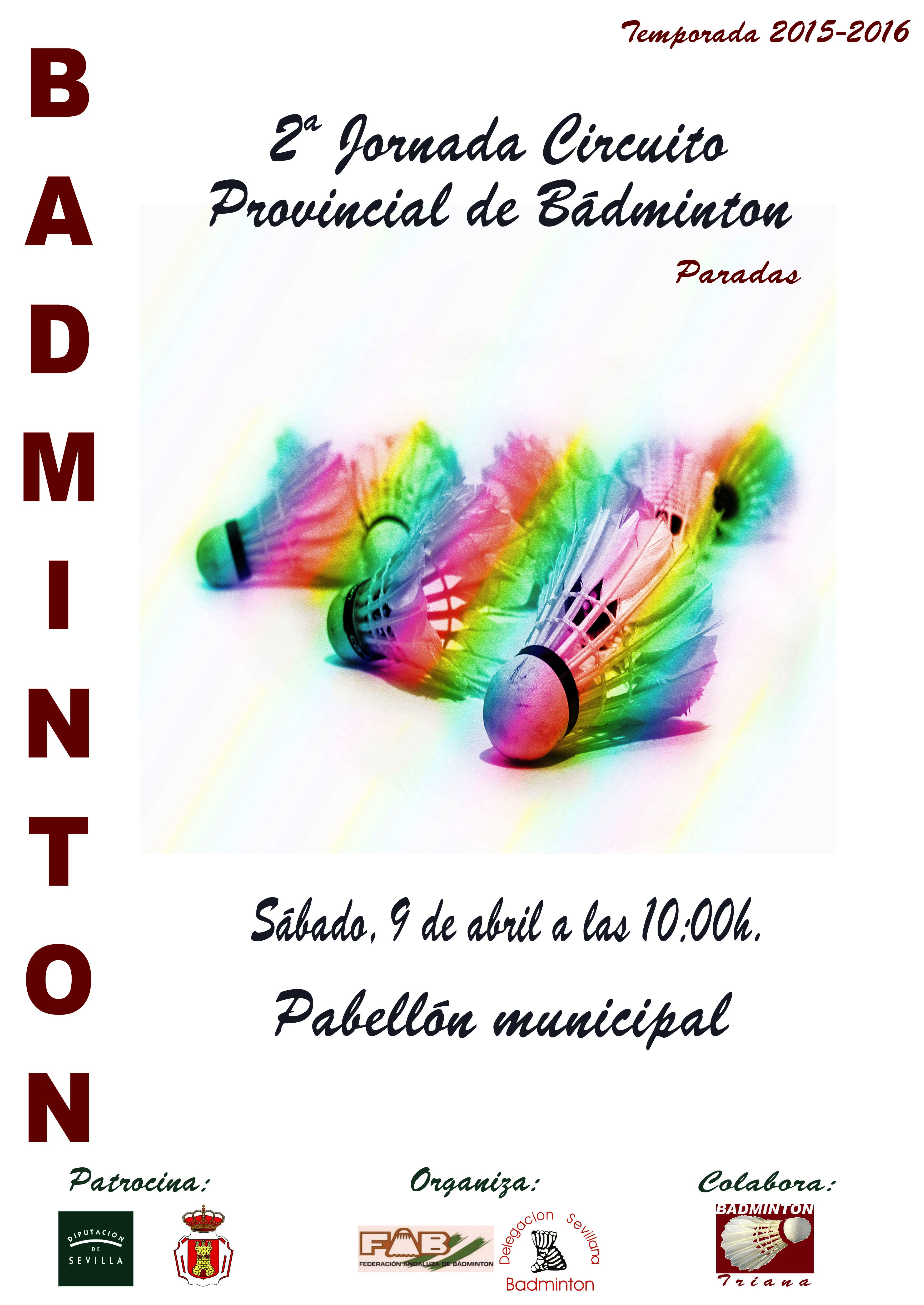 II Jornada Provincial Badminton Paradas
