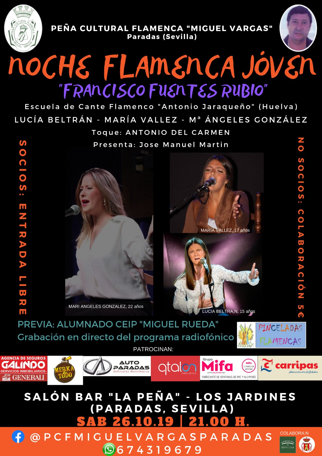 Noche Flamenca Joven 2019