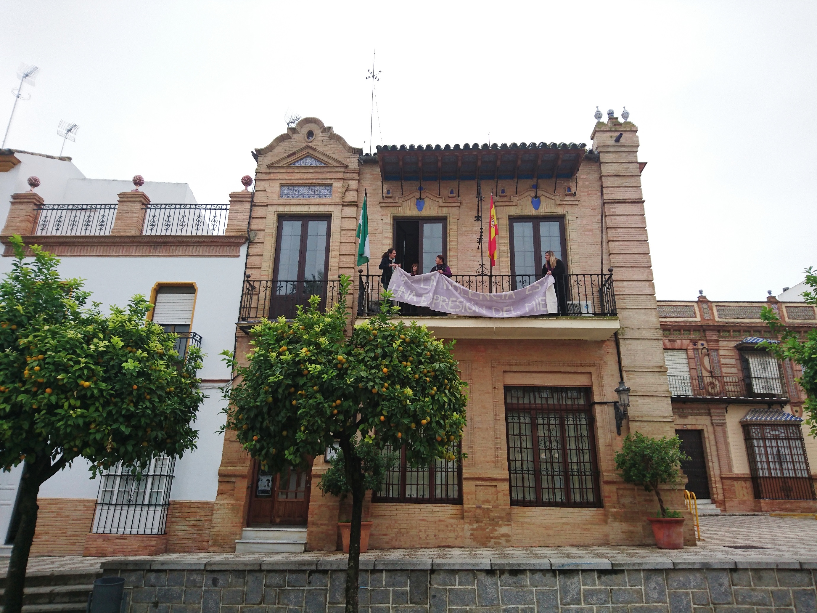 Pancarta violencia ayuntamiento 2016 3