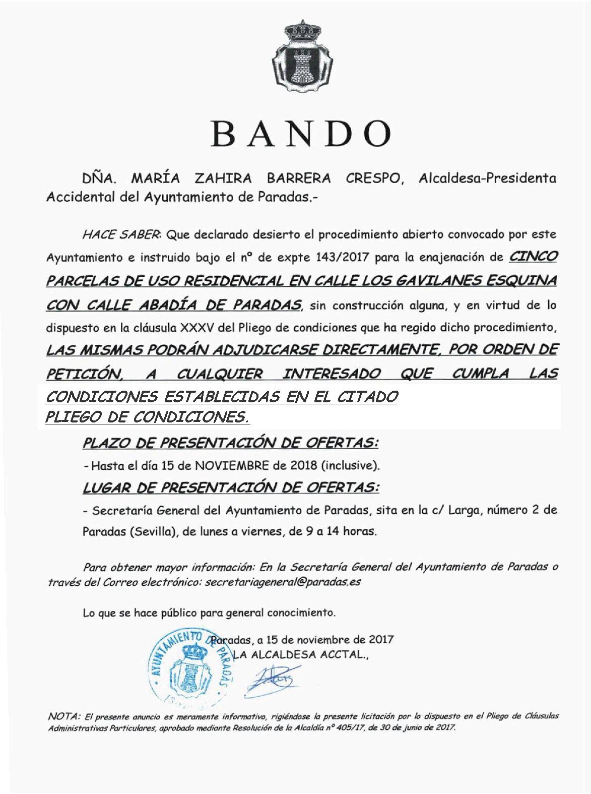 Parcelas Carrascales 2018