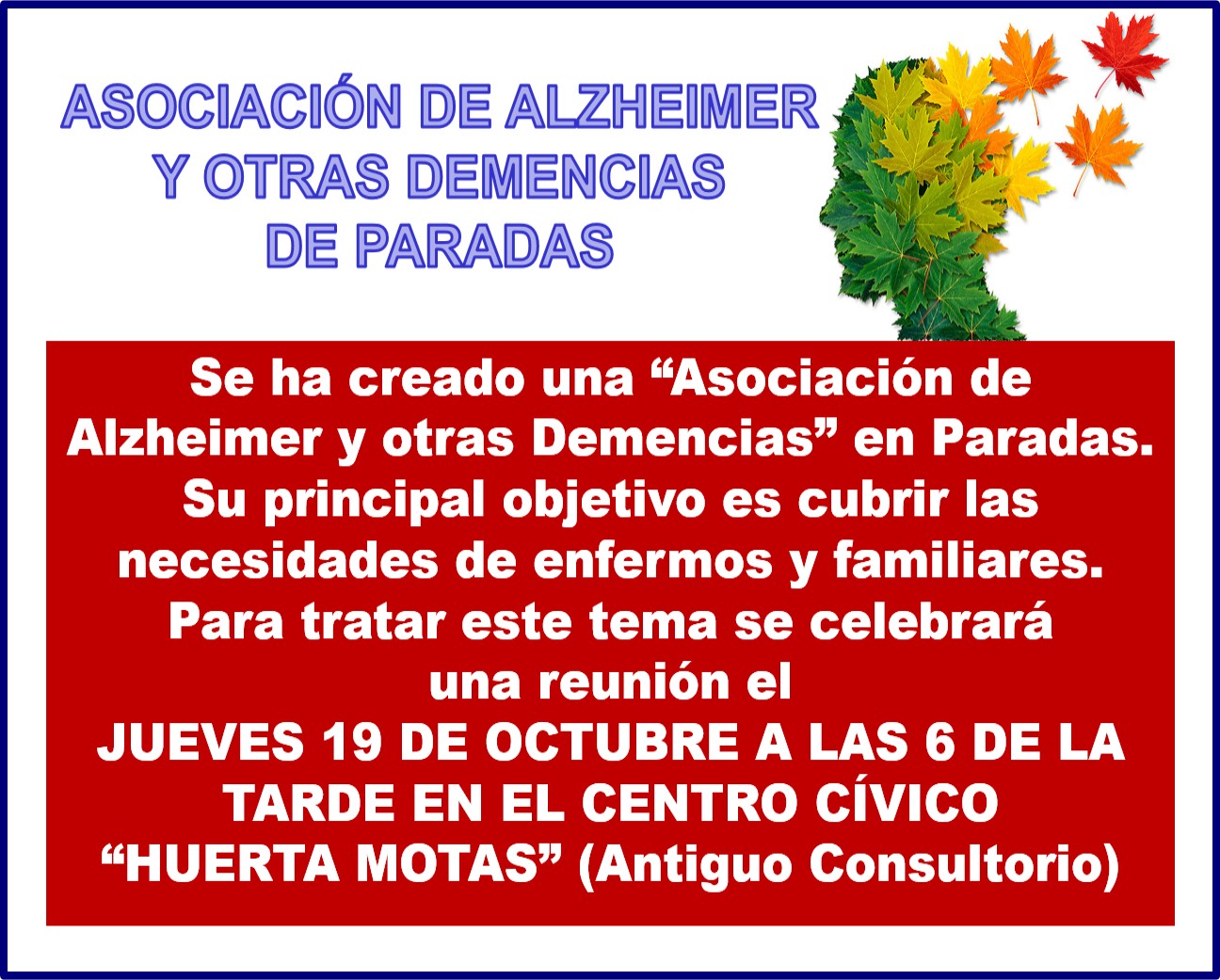 Reunion Asociacion Alzheimer