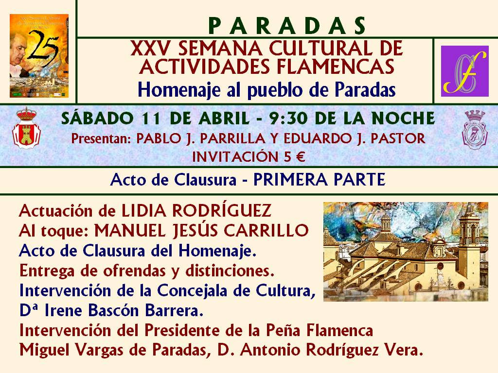 Semana Flamenca 2015 Sabado 1