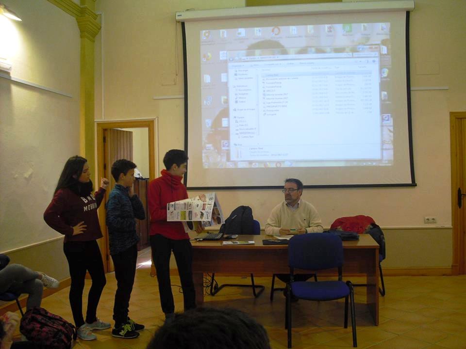 Sesion de grupo Parlamento Joven enero 2018 1