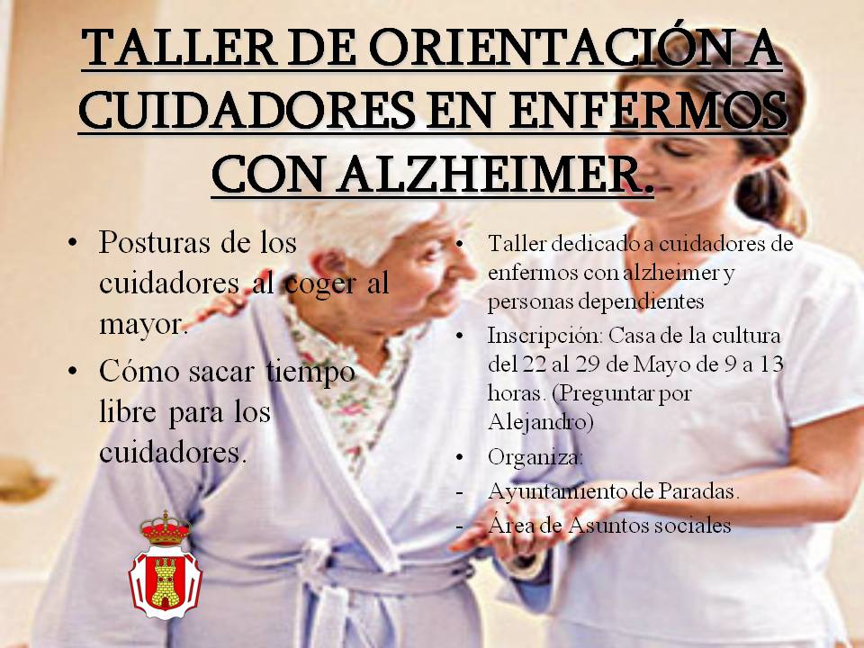 TALLER CUIDADORES ENFERMOS ALZHEIMER