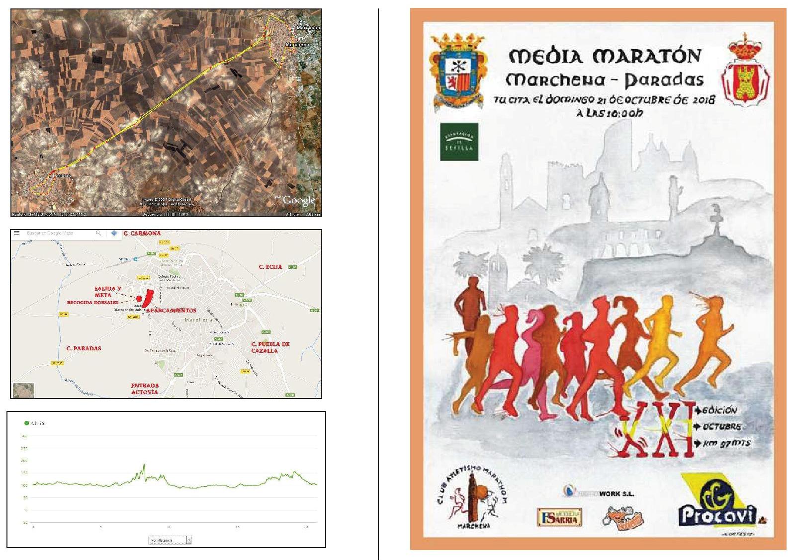 XXI MARATON MARCHENA-PARADAS 2018 (Diptico 1)