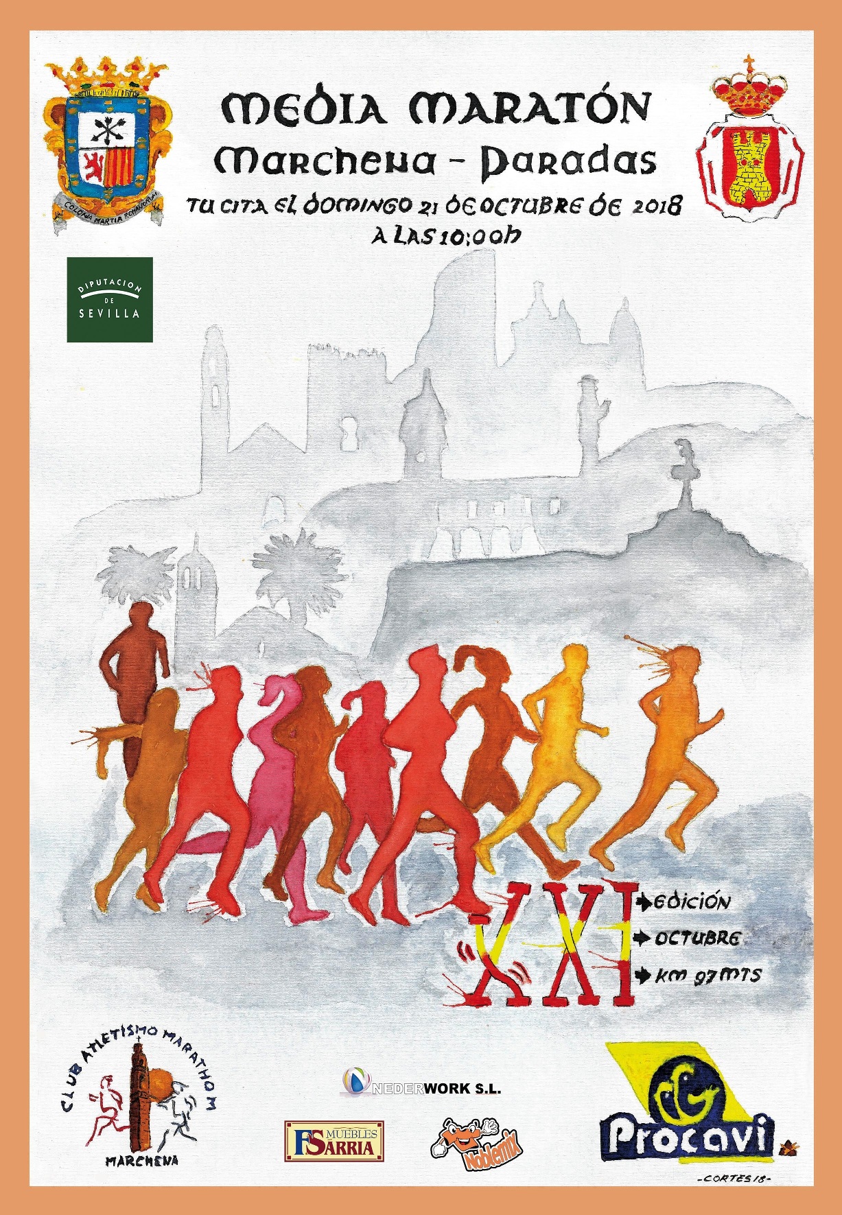 XXI MEDIA MARCHENA-PARADAS (Cartel)