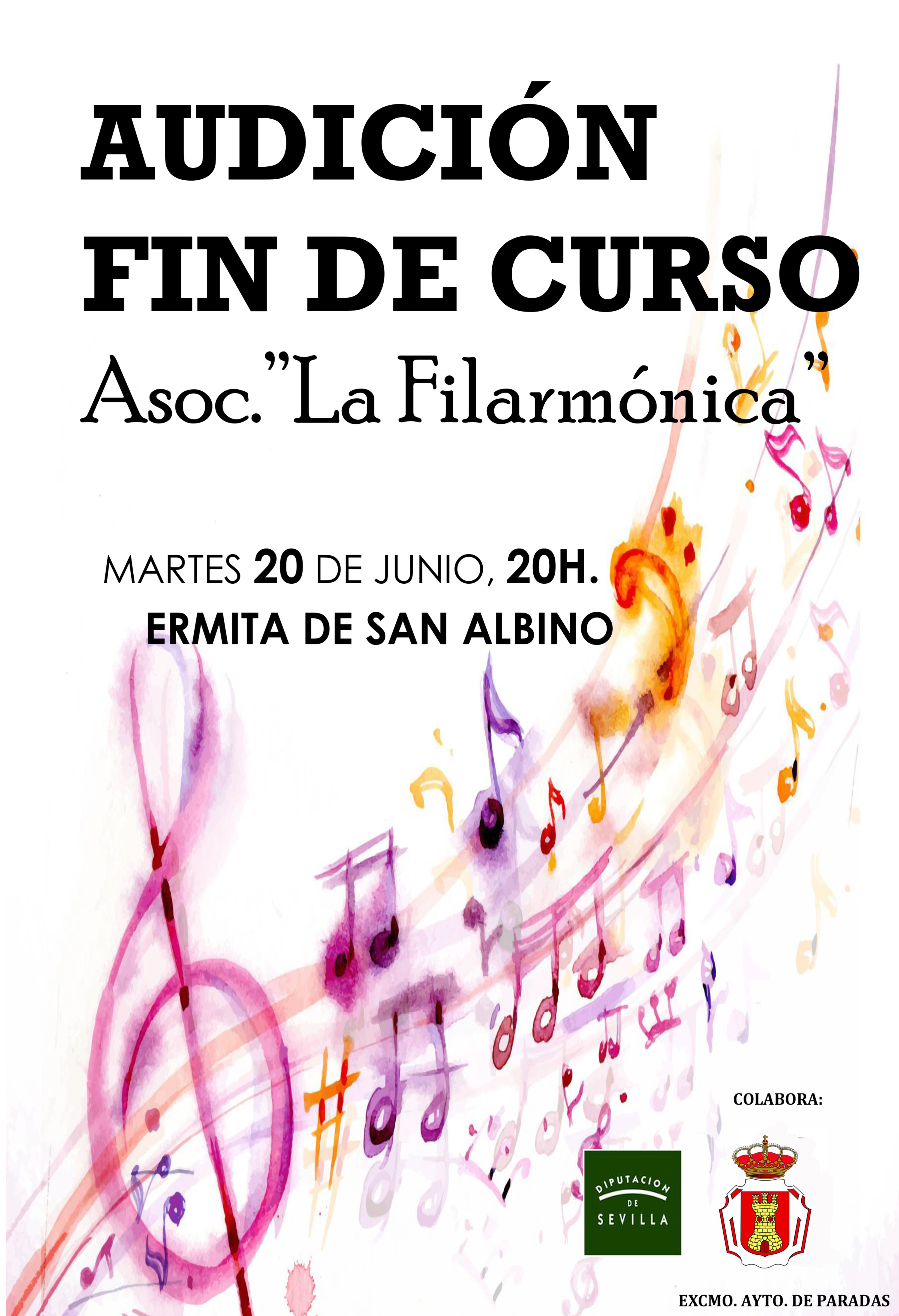cartel asociacion la filarmonica